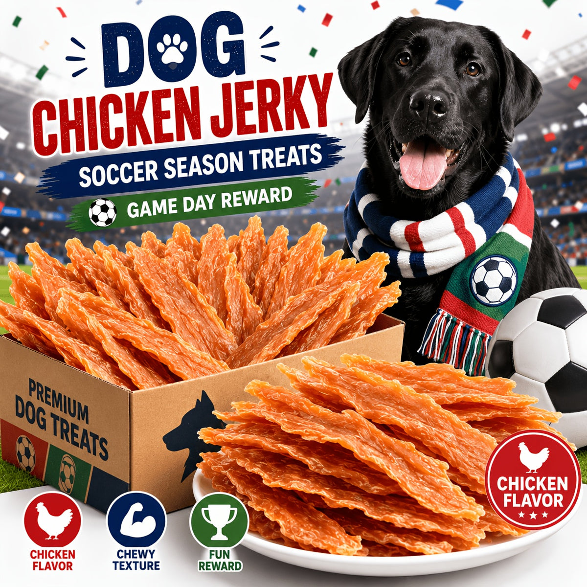 Dog Jerky Training Treats in Chicken, Duck and Combo Options, Chewy Reward Snacks for Small, Medium and Large Dogs in Multiple Pack Sizes