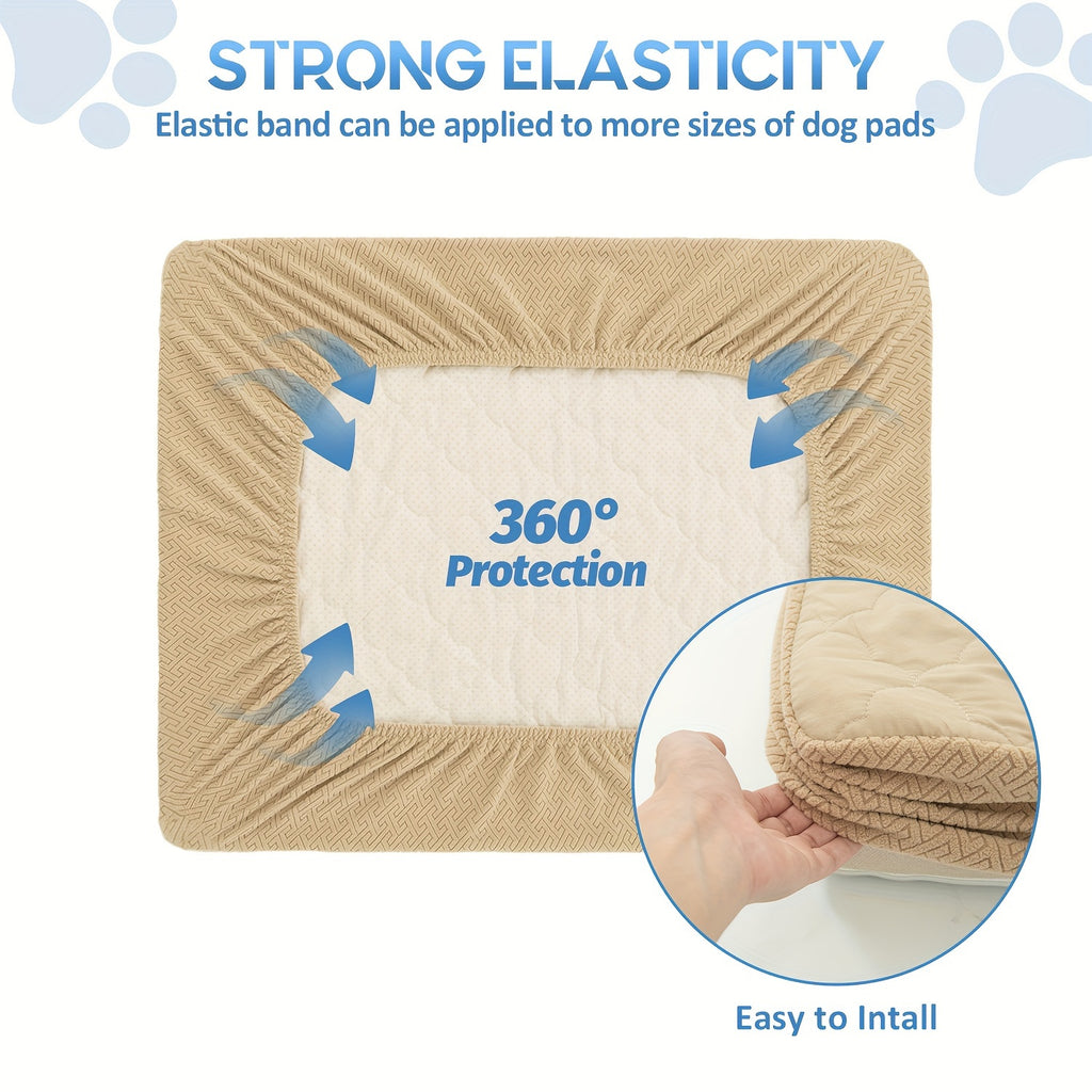 Dog Bed Replacement Cover, Washable Puppy Bed Cover Only in 30x20x6, 41x29x6 or 48x30x6 Inch Options for Compatible Pet Beds, No Insert Included