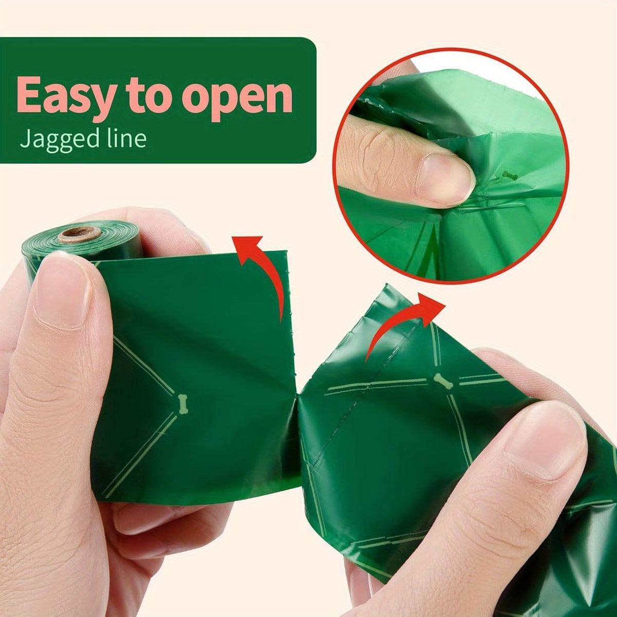 Dog Poop Bags, Extra-Thick Leak-Proof Pet Waste Bag Rolls in 270 or 540 Count for Daily Dog Walks, Cat Cleanup and Outdoor Travel