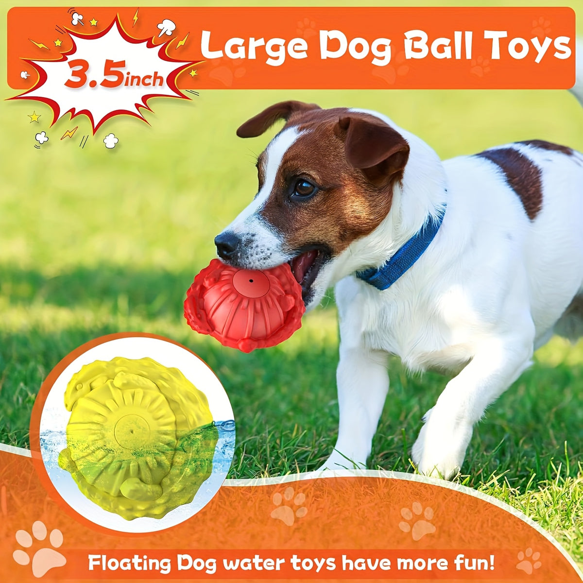 Dinosaur Dog Chew Toy with Ankylosaurus Ball Option, Interactive Pet Play Toy in Blue, Green or Two-Color Styles for Supervised Chewing and Fetch