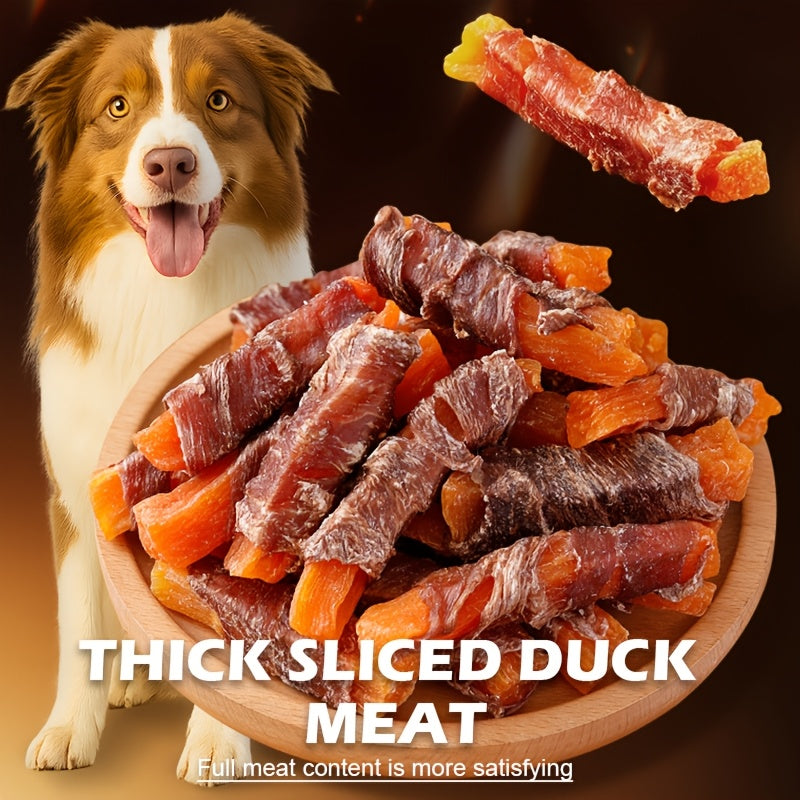 Mixed Dog Treat Combo Packs with Chicken and Duck, Beef Stick and Skewer Options, Different Pack Sizes for Supervised Rewards and Snack Time