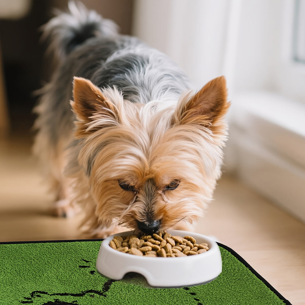 Washable Pee Pads for Dogs 18 x 24 Inches, Reusable Non-Slip Puppy Potty Training Mats with Dog Designs for Floors, Crates and Couches