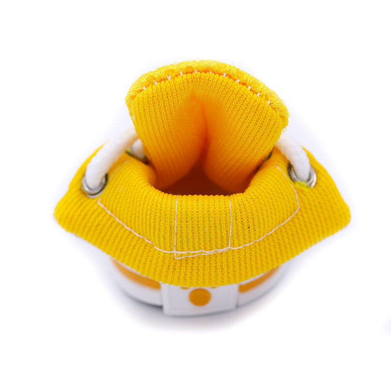 Dog Shoes for Small Dogs, Breathable Mesh Lace-Up Pet Sneakers for Chihuahua and Toy Poodle, Casual Paw Covers in Four Colors, XS-XL