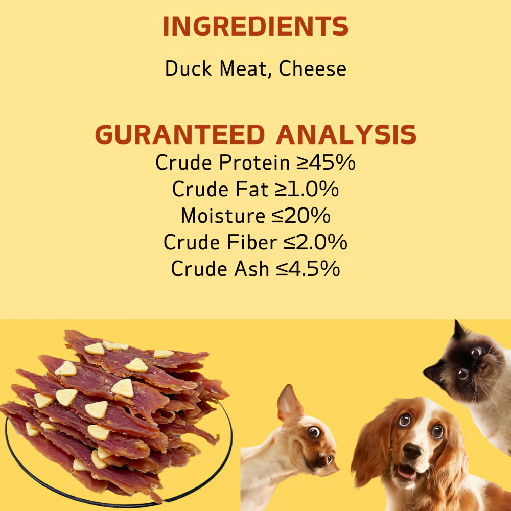 Dog Chew Treats Duo Packs, Chicken and Duck Jerky with Beef Chew Stick Options for Supervised Training Rewards, Everyday Snacks and Dog Gift Baskets