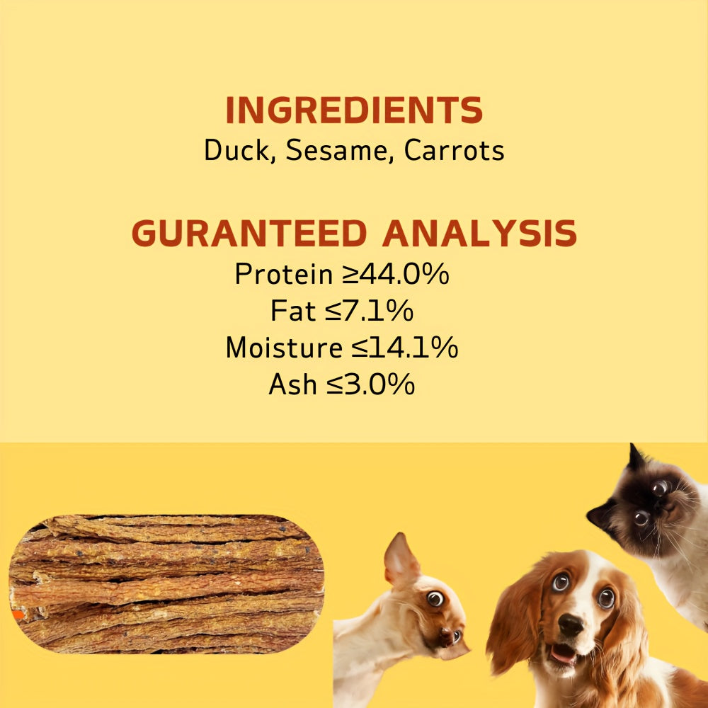 Dog Chew Sticks in Chicken or Duck Flavor, 12.6-Inch Molar Stick Treats in 7.05 oz or 14.11 oz Packs for Supervised Reward and Snack Time