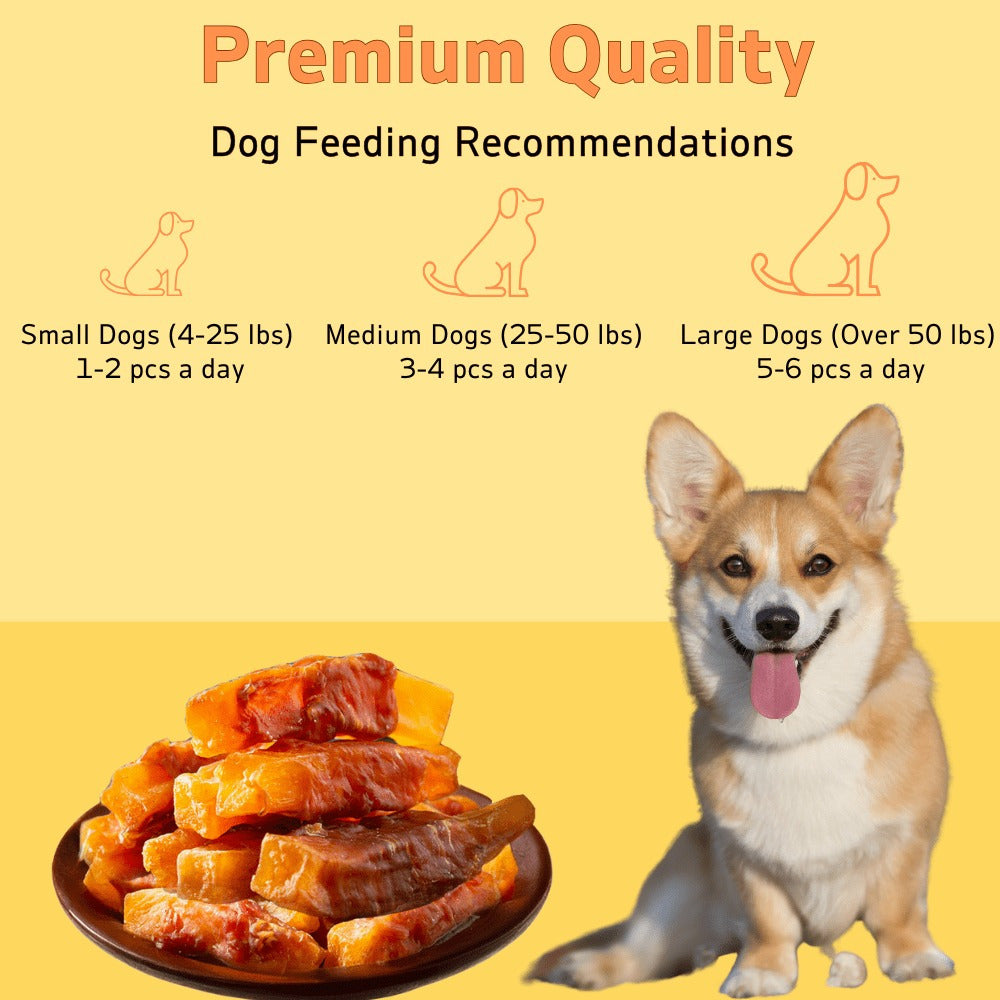 Dog Chew Treats Duo Packs, Chicken and Duck Jerky with Beef Chew Stick Options for Supervised Training Rewards, Everyday Snacks and Dog Gift Baskets