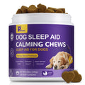 Chicken Flavor Dog Calming Chews, 120 Count Soft Chew Supplement with Herbal Blend Formula in a 240g Jar for Owner-Managed Wellness Routines