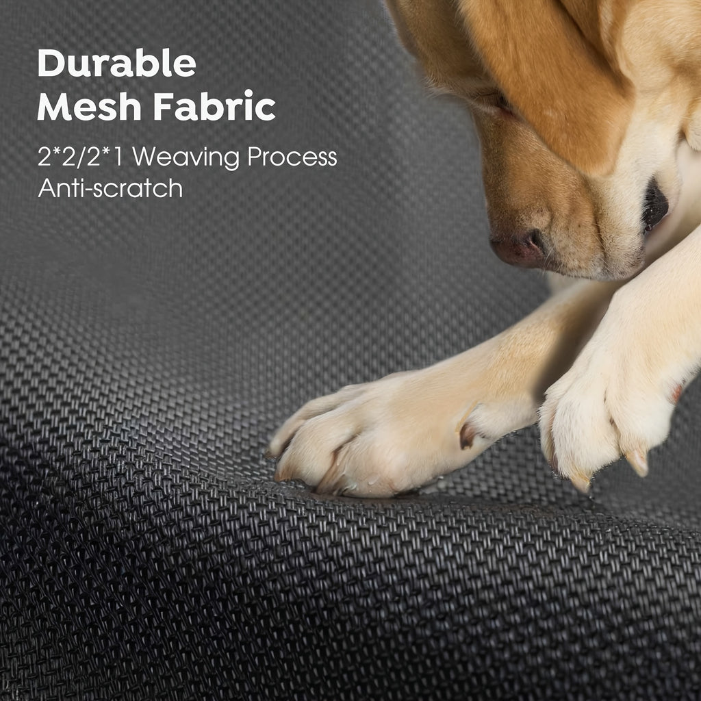 Elevated Dog Bed with Sloped Headrest, Breathable Raised Pet Cot in M to XXL Sizes for Indoor Lounging, Outdoor Rest and Camping