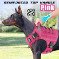 Tactical Dog Harness with Reinforced Top Handle, Adjustable Reflective Pet Vest for Daily Walks and Outdoor Training, S to XL Sizes