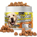 Dog Hip and Joint Supplement Chews, Chicken Flavor with Glucosamine, Chondroitin, Alaskan Salmon Oil and MSM, 90 Count Listing with One or Two Bottle Options