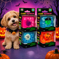 Halloween Cube Dog Toy, Soft Interactive Pet Play Toy for Small and Medium Dogs and Puppies, Pumpkin Ghost and Monster Themes, Random Color 1 Pack