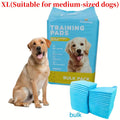 Dog Pee Pads with Six-Layer Absorption, Disposable Odor-Resistant Puppy Training Pads in 23 x 23 and 29 x 35 Inch Sizes for Senior Dogs