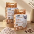Coffee Scented Tofu Cat Litter, 5.5L Per Pack with Low-Dust Quick-Clumping Formula for Indoor Litter Box Care, Available in 2, 4 or 6 Packs