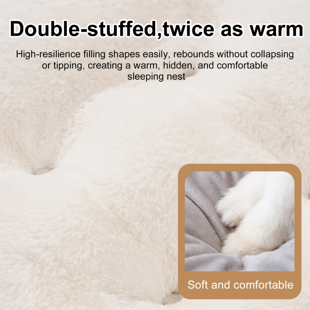 Circular Cat Sleeping Bed with Toy Balls, Soft All-Season Pet Resting Nest for Cats and Small Dogs, Grey Pink or Brown with Three Listed Size Options