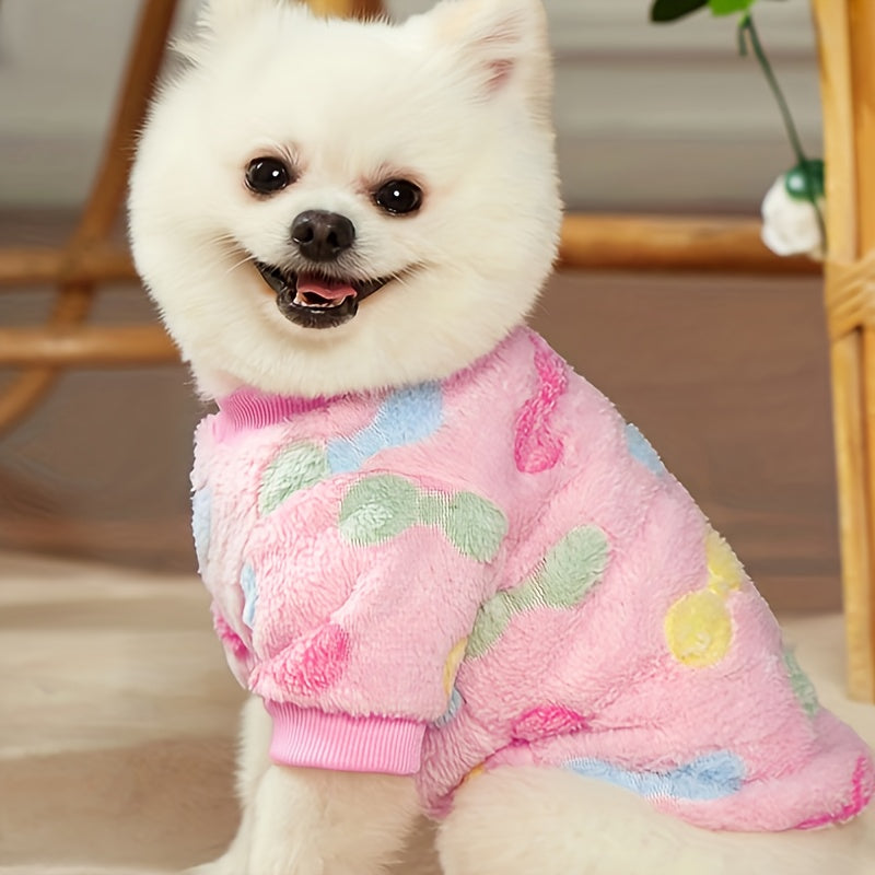 Winter Dog Clothes for Small and Medium Dogs, Soft Puppy Sweater Outfit in XS-XXL for Cool Weather Walks, Seasonal Wear and Pet Photos
