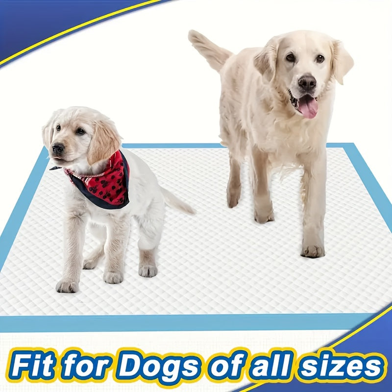 Thickened Dog Pee Pads for Indoor Potty Training, Absorbent Pet Urine Pads with Leak Protection, Large Dog 100 or 126 Count and Puppy 100 Count Options