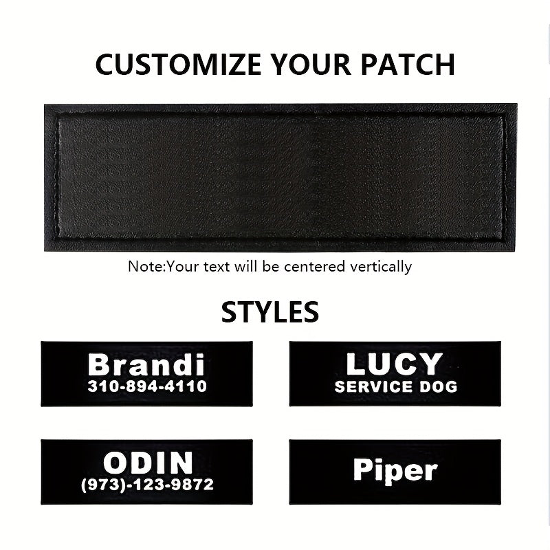 Personalized No Pull Dog Harness with Custom Name and Phone Number, Heavy-Duty Walking and Training Pet Vest in XS to XXL Size Options