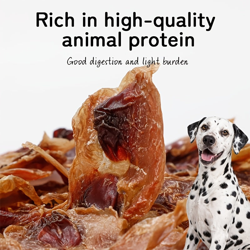 Chicken Gizzard Dog Treats, Air-Dried Jerky Slices for Supervised Training Rewards, Everyday Snack Breaks and Dog Owner Gift Baskets