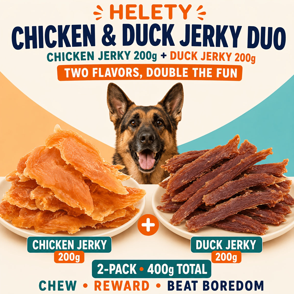Dog Chew Treats Kabob Mix with Triple Flavor Options, 4 oz and 7.3 oz Packs Plus Combo and Sample Selections for Supervised Snack Time