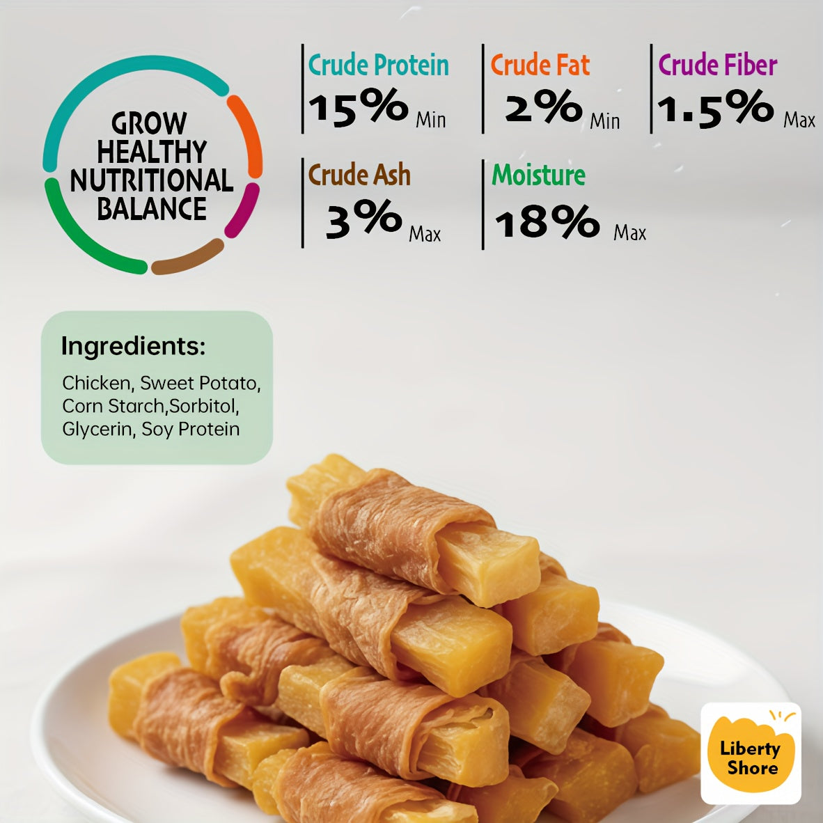 Sweet Potato Dog Treats with Skinless Chicken Wraps, Chewy Fries in 600g or 900g Packs for Supervised Snack Time and Everyday Rewards