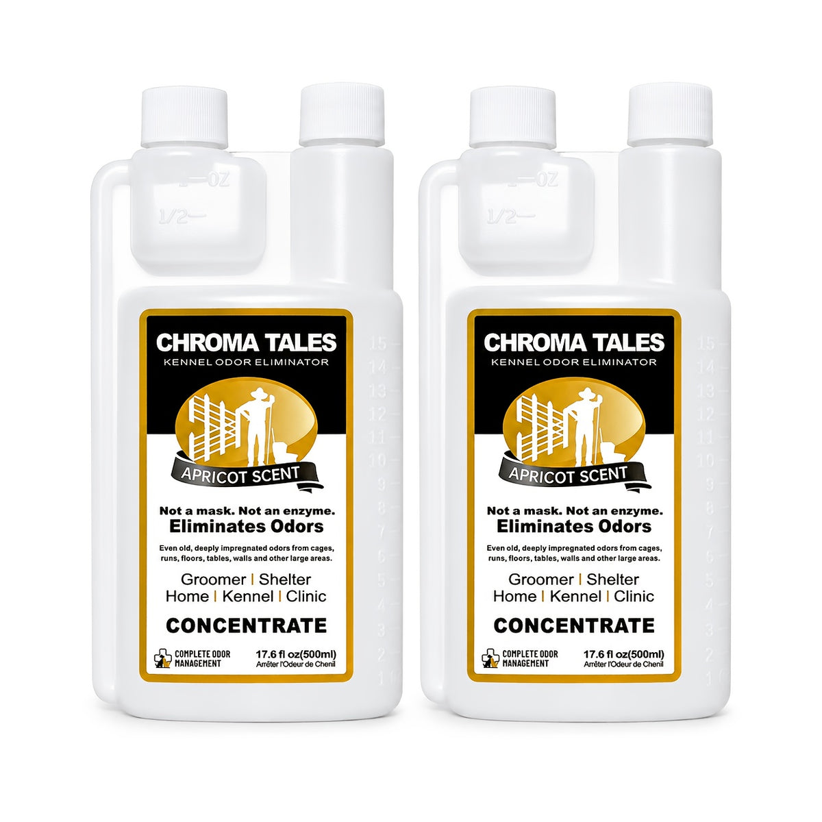Pet Odor Eliminator Spray 16 oz, Non-Enzymatic Deodorizer for Dog and Cat Areas, Home and Kennel Use with Single Bottle and Bundle Options
