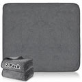 Washable Dog Pee Pads 2 Pack with Coral Fleece Surface, Reusable Leak-Proof Non-Slip Puppy Training and Whelping Mats in Five Sizes