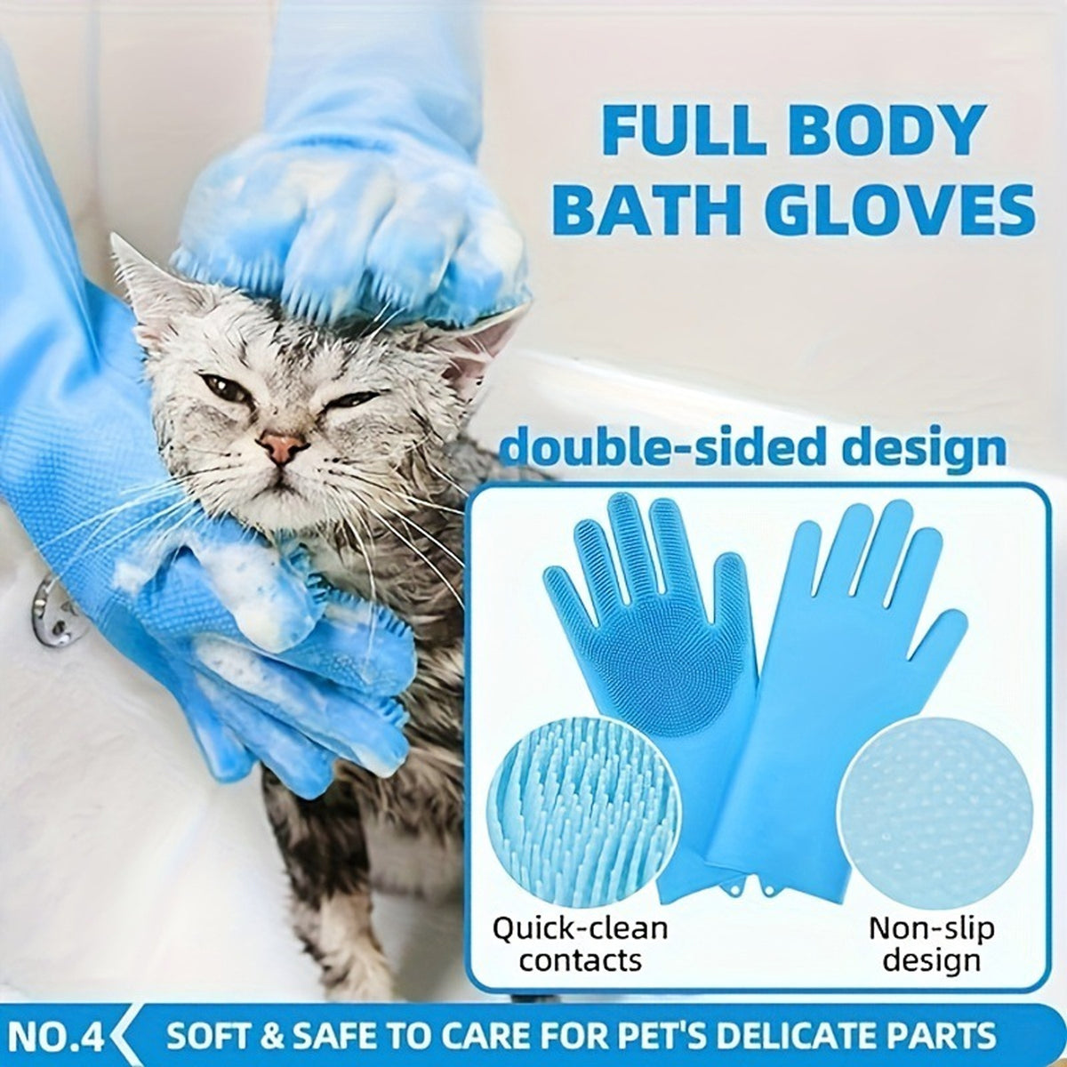 Pet Grooming Kit with Deshedding Gloves, 11-Piece Pink Set Including Brushes, Scissors and a Towel for Everyday At-Home Coat Care