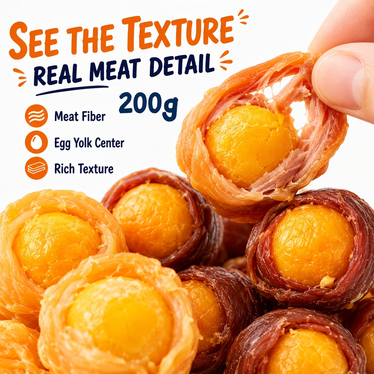 Chicken and Duck Dog Treats with Egg Yolk Options, Savory Meat Snacks for Supervised Training Rewards, Occasional Treat Time and Food Toppers