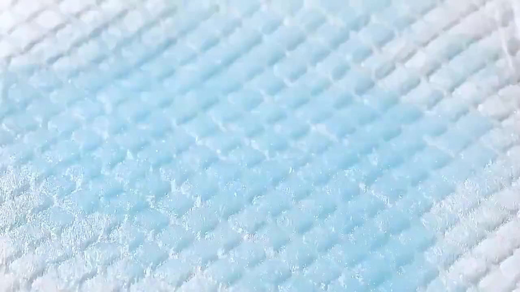 22 x 22 Inch Puppy Pee Pads, 50 Count Disposable Absorbent Dog Potty Training Pads with Blue Border for Indoor Housebreaking and Daily Cleanup