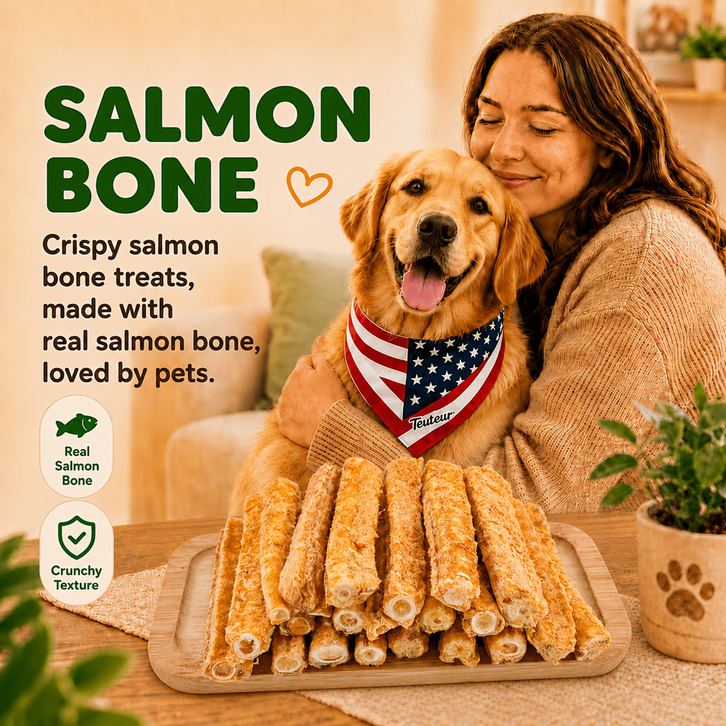 Salmon Dog Treats 85g, Freeze-Dried Crunchy Fish Snacks for Supervised Training Rewards, Walks and Everyday Treat Time for Small and Medium Dogs