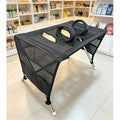 Pet Grooming Table with Detachable Care Bed, Folding Support for Cats and Small Dogs, At-Home Coat Trimming Station in Black, Khaki or Blue