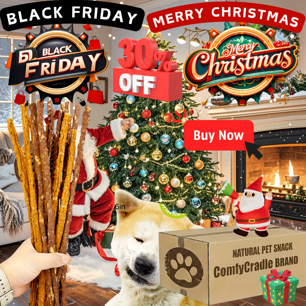 Dog Chew Sticks in Chicken or Duck Flavor, 12.6-Inch Molar Stick Treats in 7.05 oz or 14.11 oz Packs for Supervised Reward and Snack Time