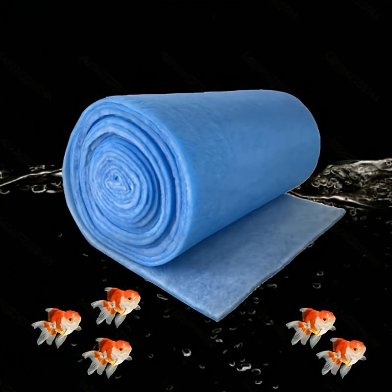 Aquarium Filter Pad 12 x 140 Inches, 1-Inch Thick PET Filter Media for Compatible Freshwater and Saltwater Fish Tank Filters and Pond Filtration Setups