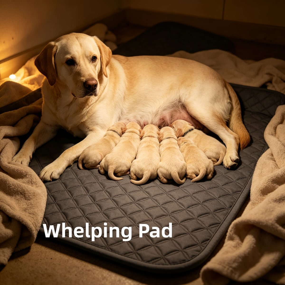 Washable Pet Pee Pads in 18 x 24 to 72 x 72 Inch Sizes, Reusable Non-Slip Absorbent Dog Training Mats with Size-Specific One or Two Pack Options