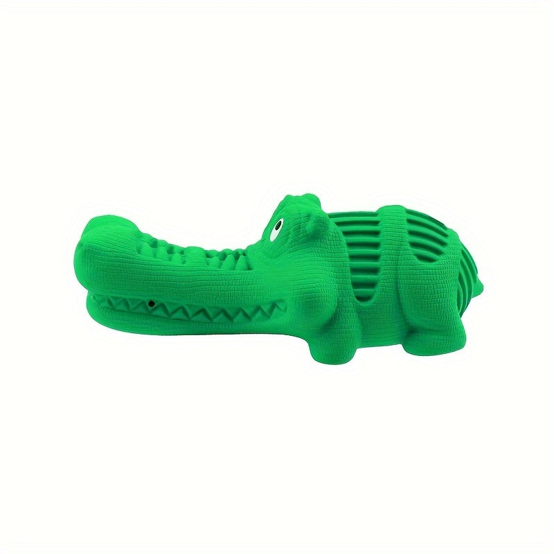Large Dog Chew Toy in Green for Medium and Large Dogs, Pet Chewing Accessory for Supervised Playtime, Everyday Toy Rotation and Dog Lover Gifts