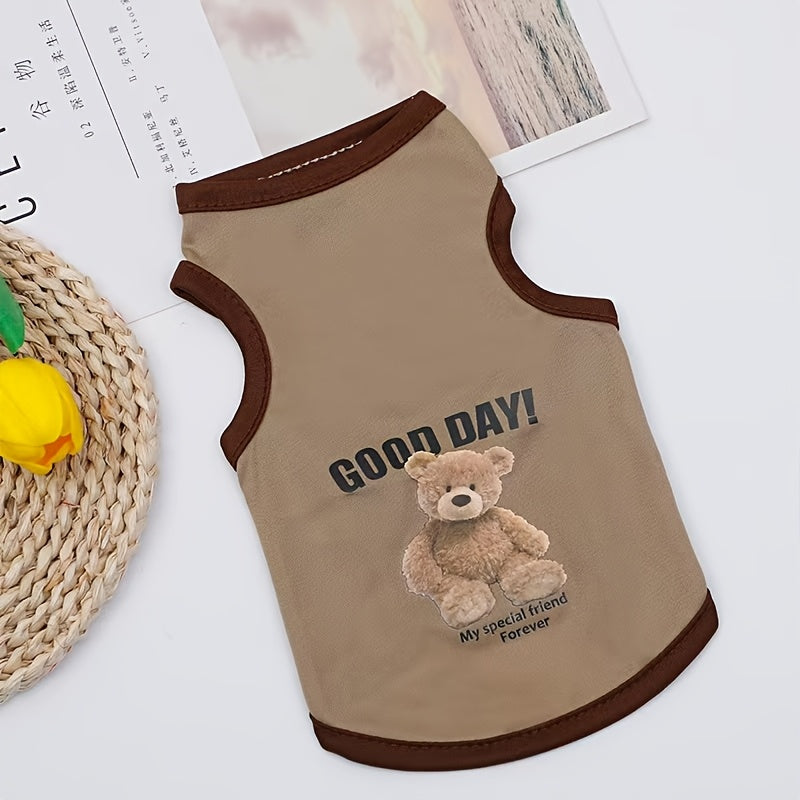 Dog Summer Vests 6 Pack, Breathable Lightweight Pet Clothes for Dogs and Cats, Everyday Warm-Weather Outfits in Sizes XS to XXL