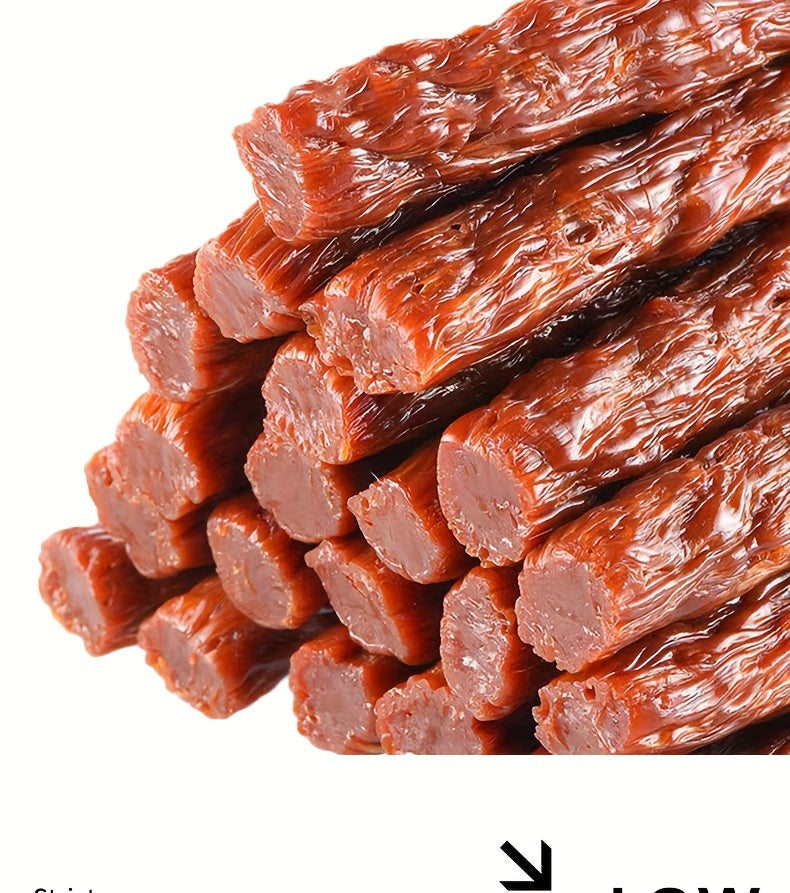 Dried Beef Tendon Strips for Dogs, 250g Single Bag or 500g Two-Pack Options, Chewy Jerky Snacks for Supervised Rewards and Training Routines