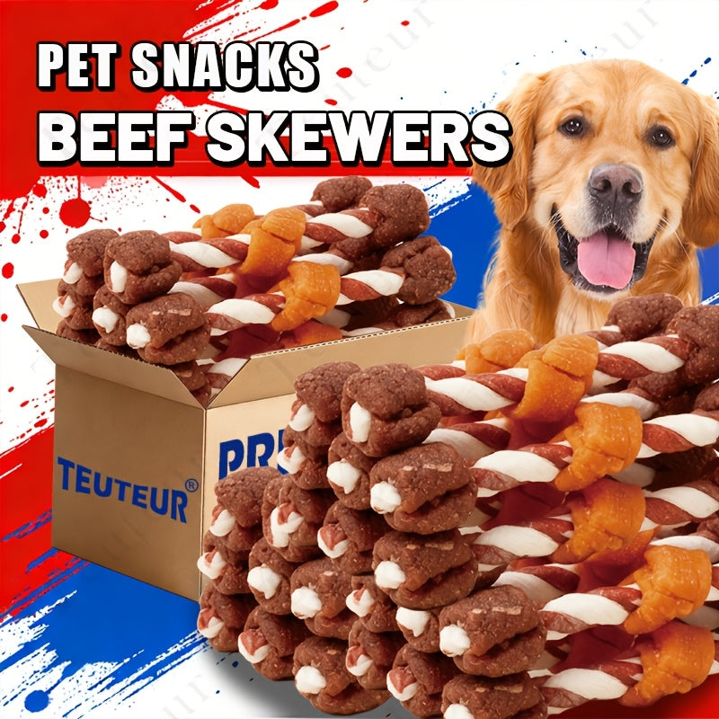 Assorted Rawhide Dog Chews, Chicken, Duck, Chicken Liver and Beef Roll Listed Combo for Supervised Chewing, Everyday Rewards and Pet Gift Baskets