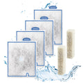 Large Aquarium Filter Cartridges for Aqueon QuietFlow, Replacement Filters with Pads for Compatible Fish Tank Filters, 4/8/16 Pack Options