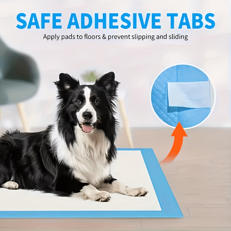 Thickened Dog Pee Pads for Indoor Potty Training, Absorbent Pet Urine Pads with Leak Protection, Large Dog 100 or 126 Count and Puppy 100 Count Options