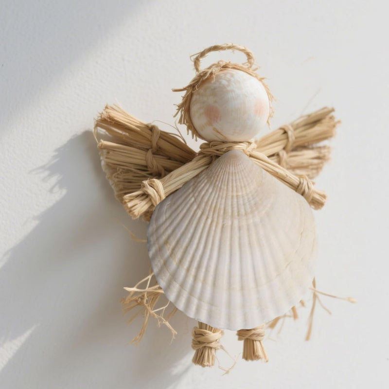 Natural Scallop Shells for Crafts, 18 Large White Seashells, 3.2–3.6 Inches, for DIY Painting, Coastal Table Decor and Beach Weddings