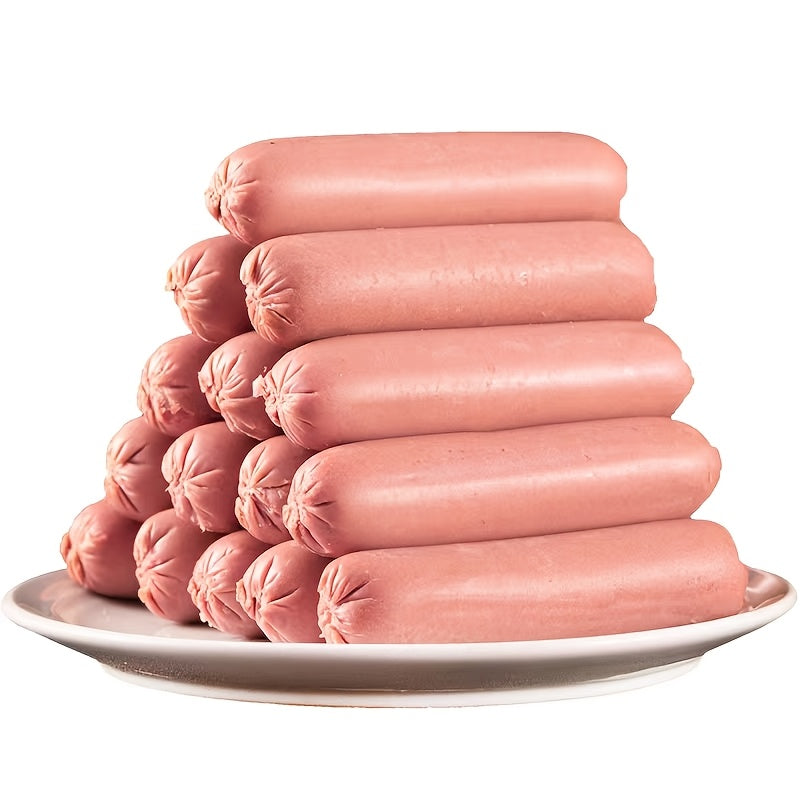 Dog Sausage Snack Packs with Chicken, Duck, Beef and Fish Flavor Options, 16 or 32 Piece Selections and 250g Pack for Everyday Training Rewards