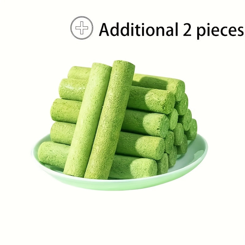 Cat Grass Sticks 18, 36 or 72 Pieces, Freeze-Dried Cat Snacks for Supervised Indoor Cat Treat Time, Everyday Rewards and Cat Owner Gift Baskets