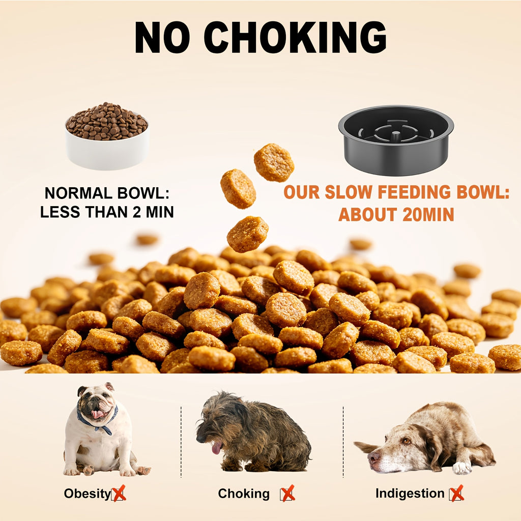 Foldable Elevated Dog Bowls with Height Adjustable Stand for Large Dogs, Raised Food and Water Feeding Station with Stainless Steel Bowl Options