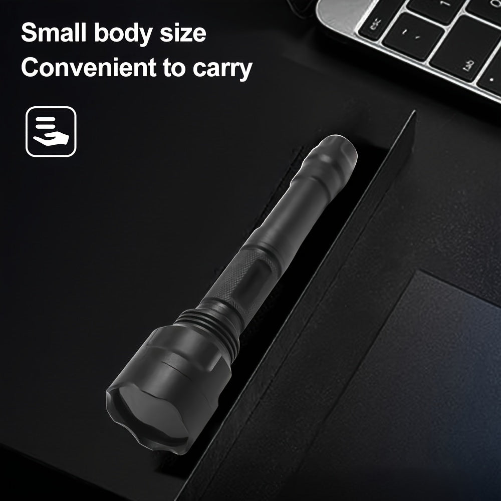 UV Flashlight for Pet Urine Detection, C8 365nm Blacklight with Black Filter Lens, USB Rechargeable Inspection Light for Minerals and Rockhounding