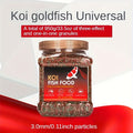 Goldfish Food Pellets 950g / 33.51 oz, Colored Granular Aquarium Fish Feed for Home Fish Tanks and Fish Keeper Feeding Routines