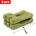 Beef-Flavored Dog Dental Chews, 6 Toothbrush-Shaped Chew Treats for Medium and Large Dogs, Textured Snacks for Supervised Reward Time