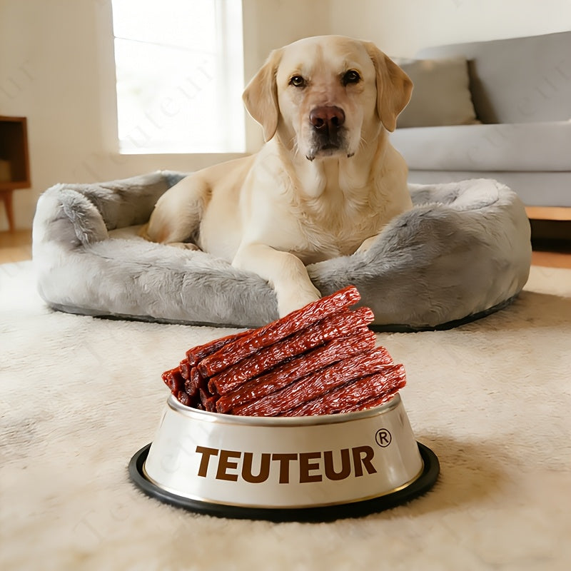 Dog Training Treats with Beef Jerky and Tendon Options, Chicken Heart or Chicken and Duck Jerky Selections for Everyday Rewards and Supervised Snack Time