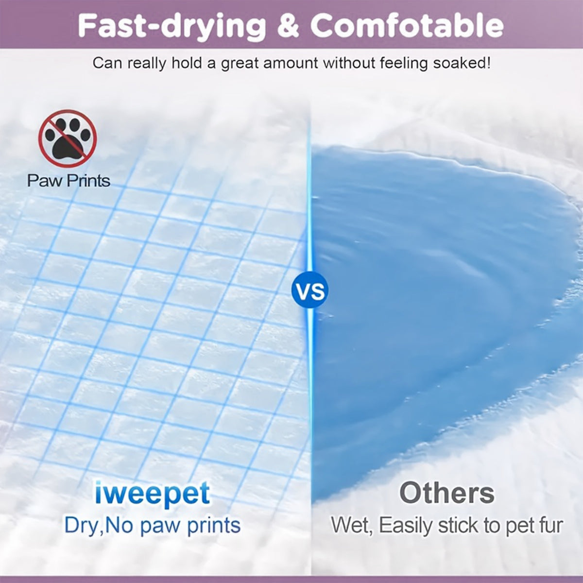 Dog Pee Pads 100 Count with Thickened 8-Layer Absorbent Design, Leak-Resistant Puppy Potty Training Mats for Indoor Pet Care, Random Colors