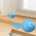 Motion Activated Dog Ball, USB Rechargeable Automatic Rolling Interactive Toy for Small and Medium Dogs, Blue or Orange for Supervised Chase Play